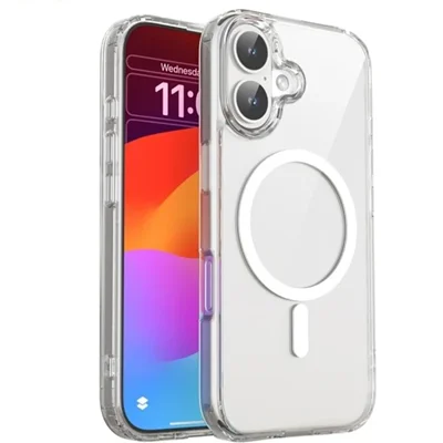 کاور مگ سیف مدل clear مناسب برای ایفون 16