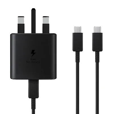 شارژر دیواری سامسونگ مدل 45W به همراه کابل USB-C